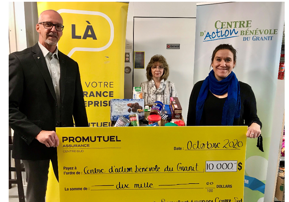 Un grand Merci à Promutuel Assurance Centre-Sud